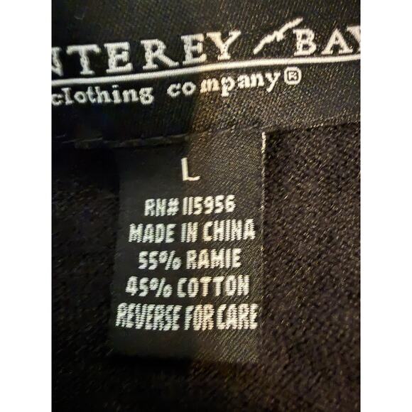 Monterey Bay Clothing Company Size L Women’s Tops Black, Brown, Orange 4 LOT - Picture 12 of 13